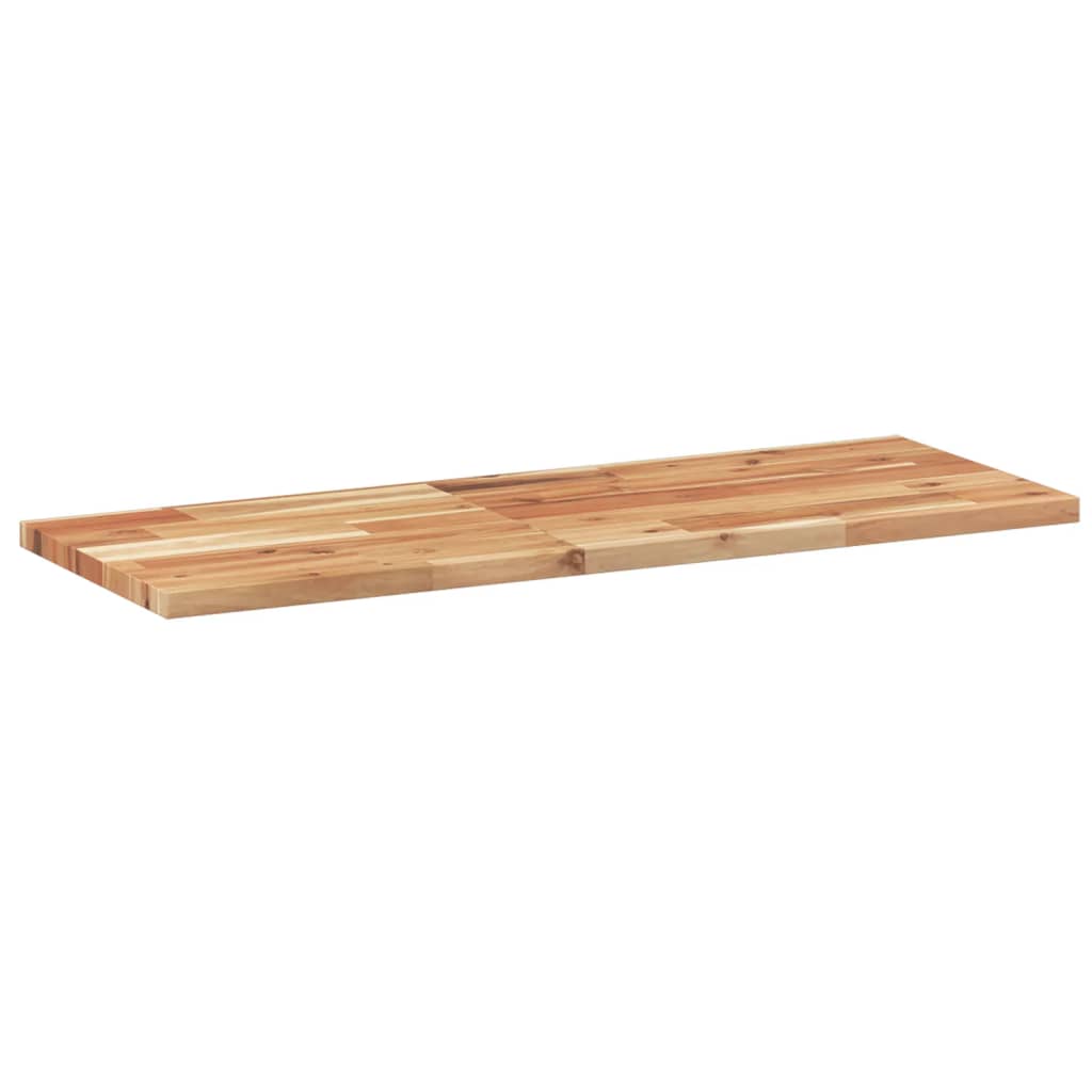 Table Top Rectangular 100x30x2 cm Solid Wood Acacia