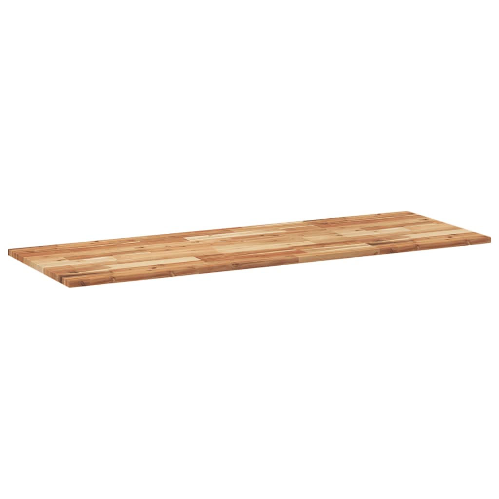 Table Top Rectangular 140x50x2 cm Solid Wood Acacia