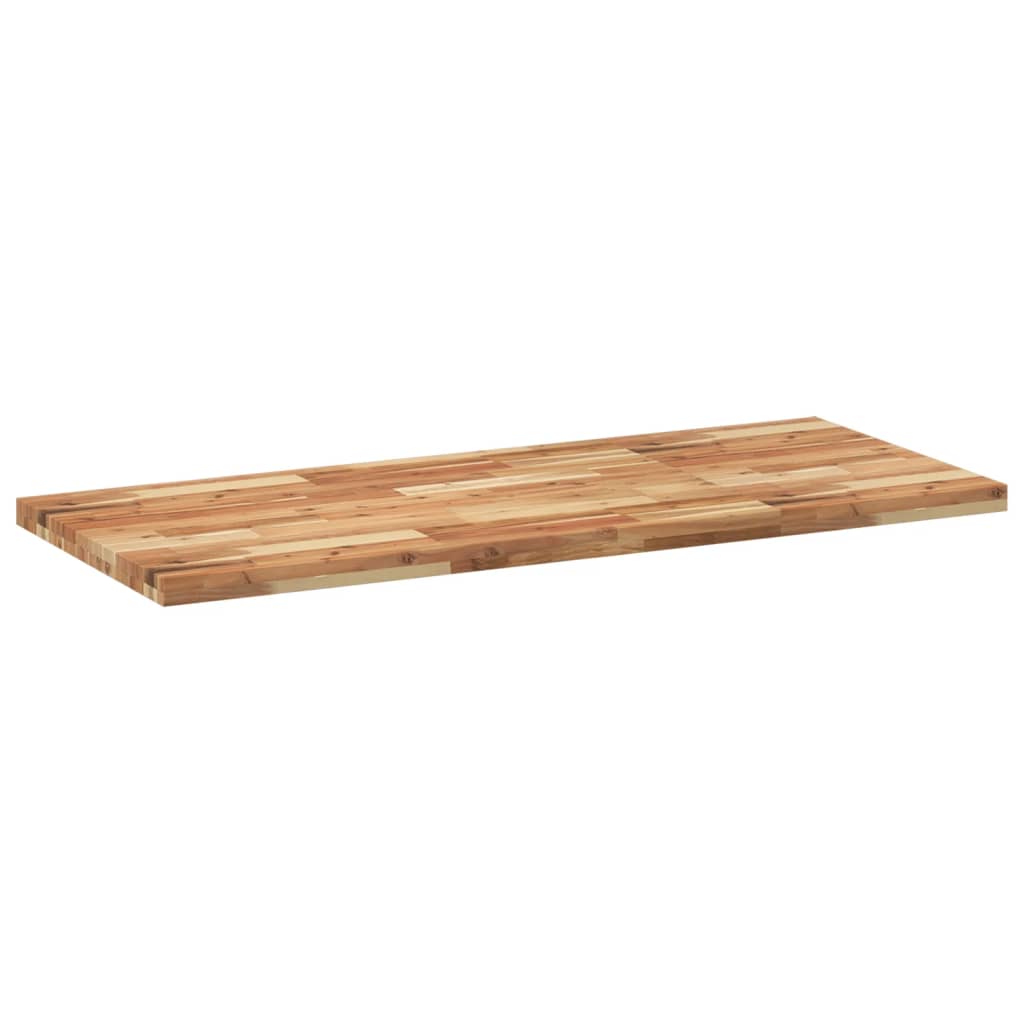 Table Top Rectangular 140x60x4 cm Solid Wood Acacia