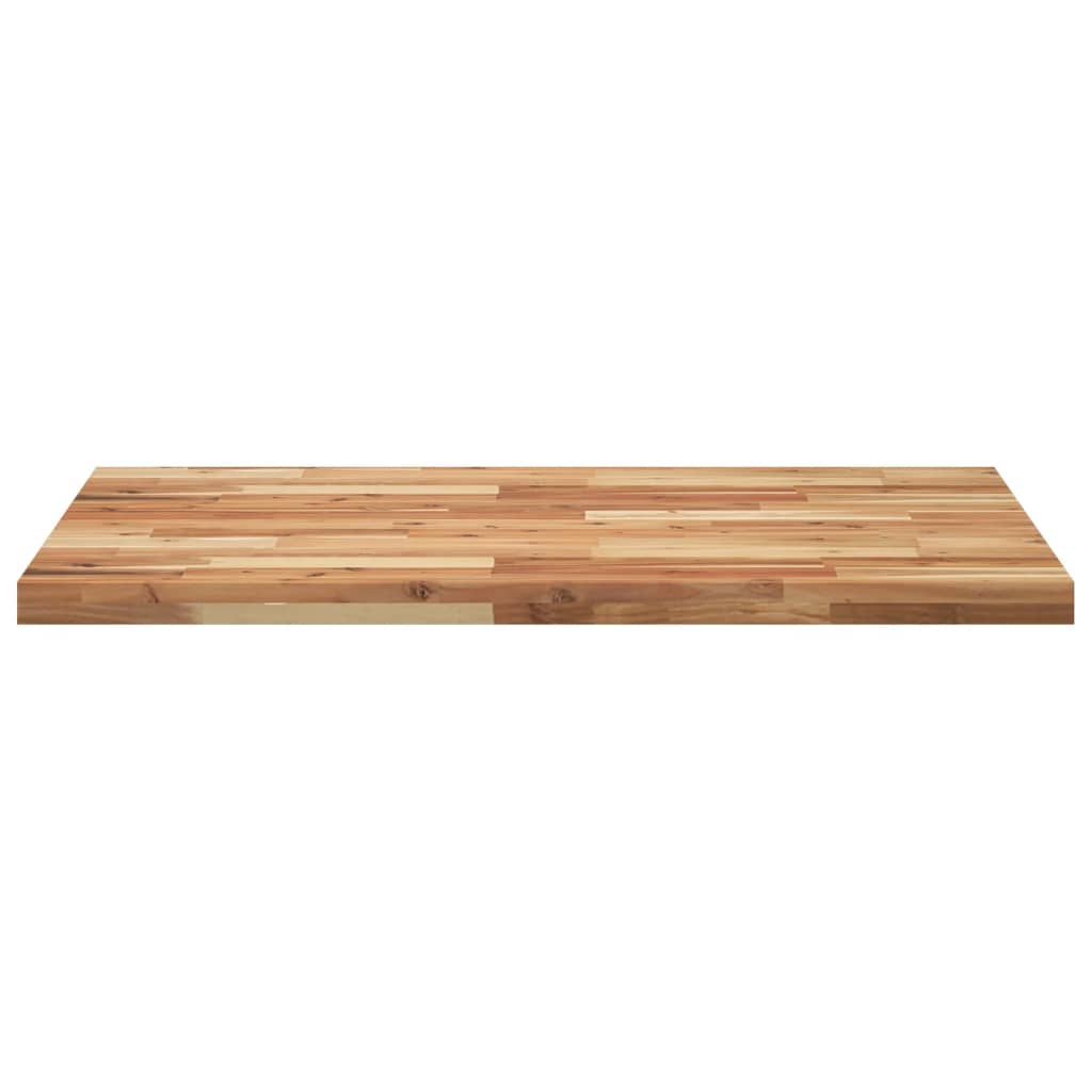 Table Top Rectangular 100x70x4 cm Solid Wood Acacia