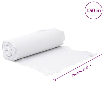 Geotextile Membrane White 1 x 150 m Polyester Fibre