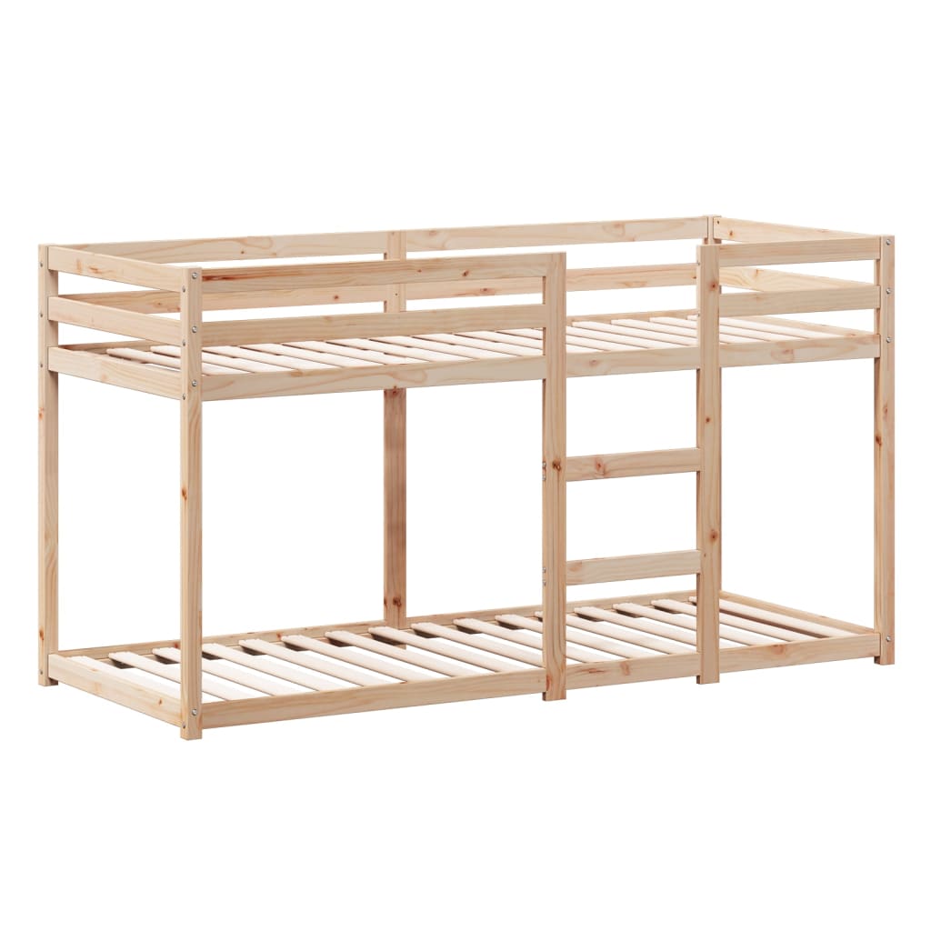 Bunk Bed without Mattress 90x190 cm Single Solid Wood Pine