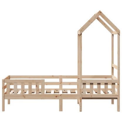 Bed Frame with Roof without Mattress 90x190 cm Single