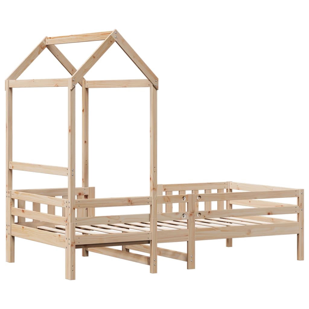 Bed Frame with Roof without Mattress 90x190 cm Single