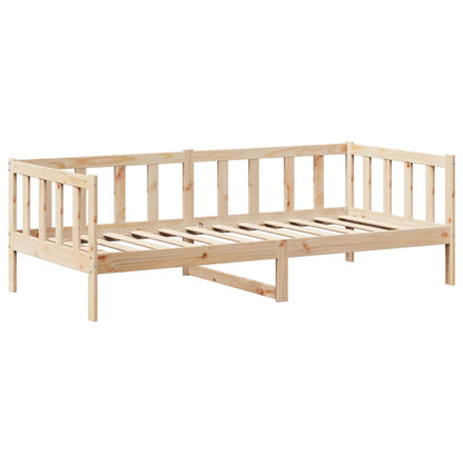 Day Bed with Roof 80x200 cm Solid Wood Pine