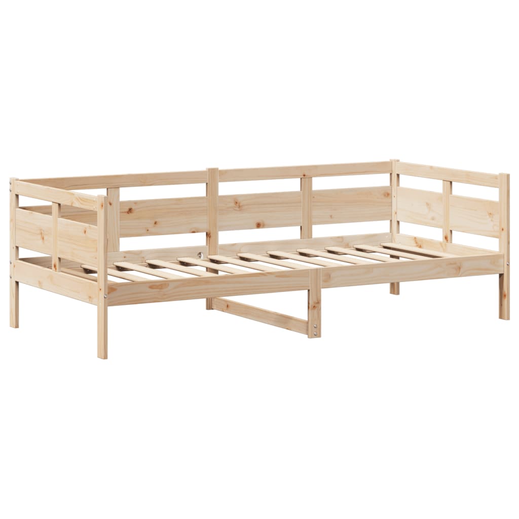 Day Bed with Roof without Mattress 80x200 cm Solid Wood