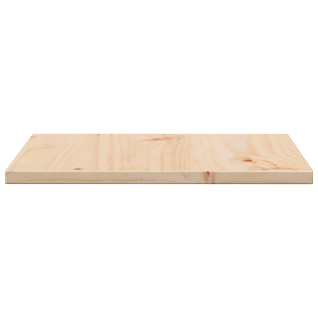 Table Top 40x40x1.7 cm Square Solid Wood Pine