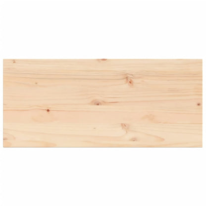 Table Top 90x40x1.7 cm Rectangular Solid Wood Pine