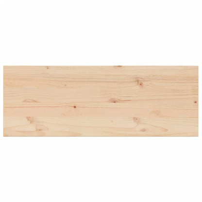 Table Top 110x40x1.7 cm Rectangular Solid Wood Pine