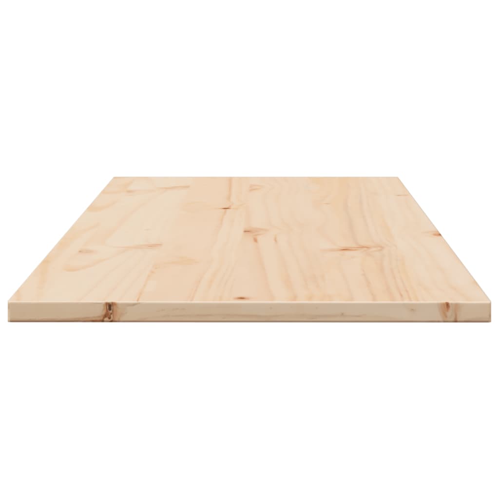 Table Top 110x40x1.7 cm Rectangular Solid Wood Pine