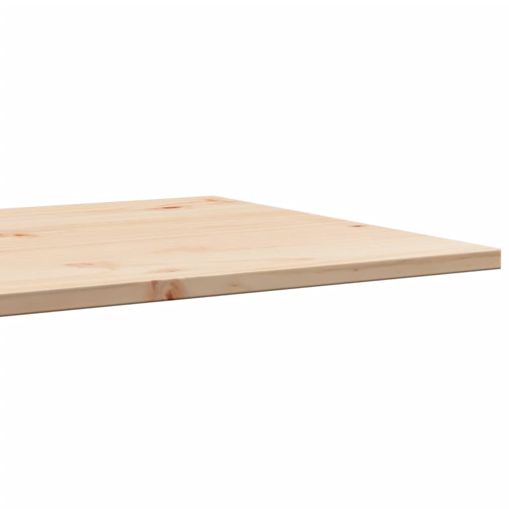 Table Top 110x40x1.7 cm Rectangular Solid Wood Pine