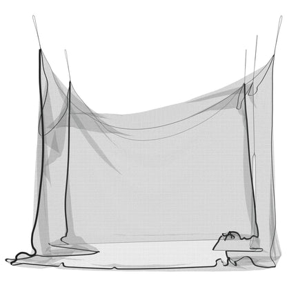 Mosquito Net for Indoor Outdoor 156 Mesh Black 300x300x250 cm