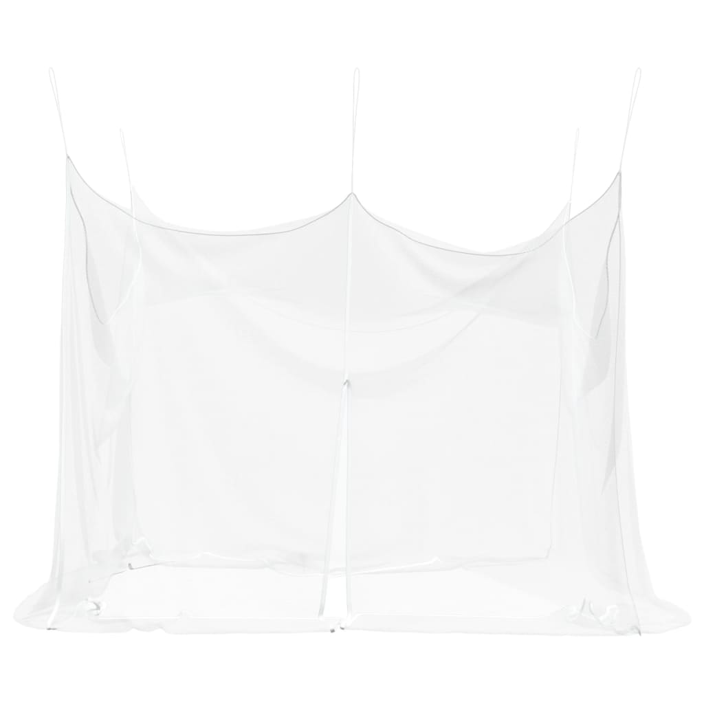 Mosquito Net for Indoor Outdoor 156 Mesh White 300x300x250 cm