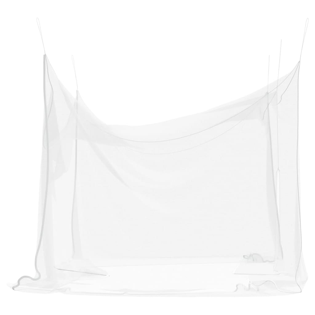 Mosquito Net for Indoor Outdoor 156 Mesh White 300x300x250 cm