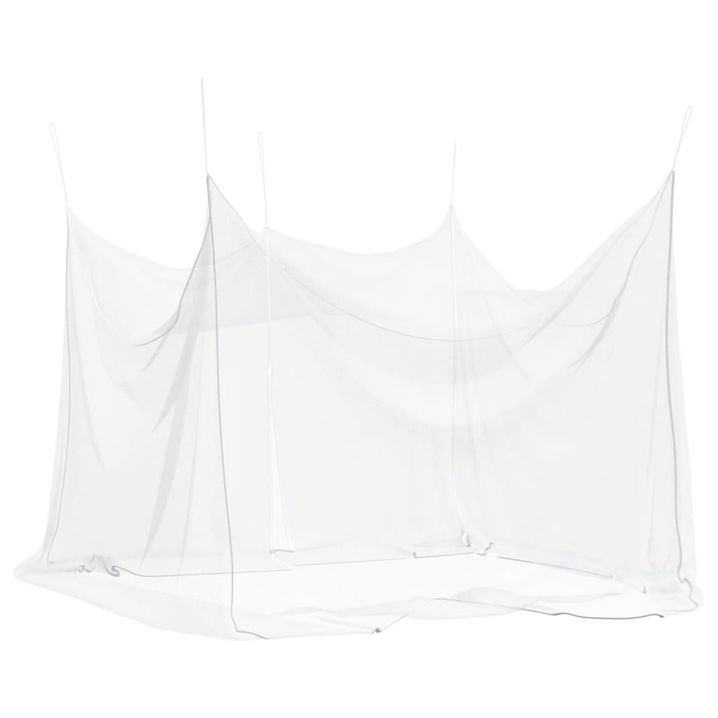 Mosquito Net for Indoor Outdoor 156 Mesh White 300x300x250 cm