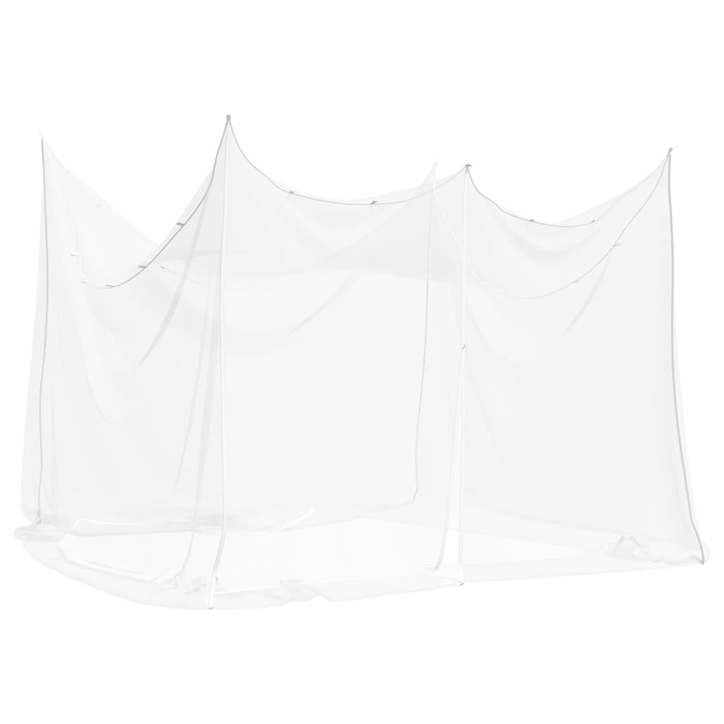 Mosquito Net for Indoor Outdoor 156 Mesh White 300x300x200 cm