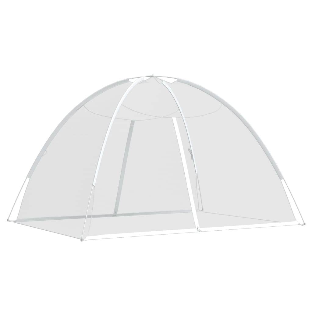 Mosquito Net Mongolia with Doors 220 Mesh White 200x120x130 cm