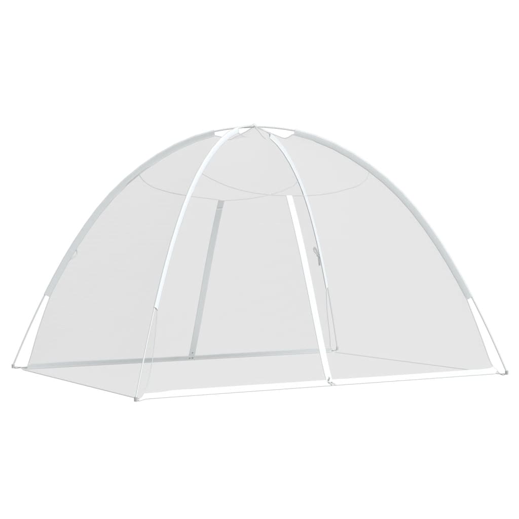 Mosquito Net Mongolia with Doors 220 Mesh White 200x150x140 cm