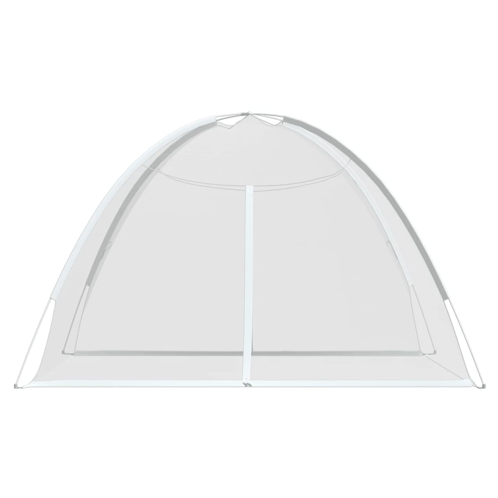 Mosquito Net Mongolia with Doors 220 Mesh White 200x150x140 cm