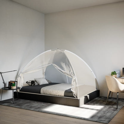 Mosquito Net Mongolia with Doors 220 Mesh White 200x180x135 cm