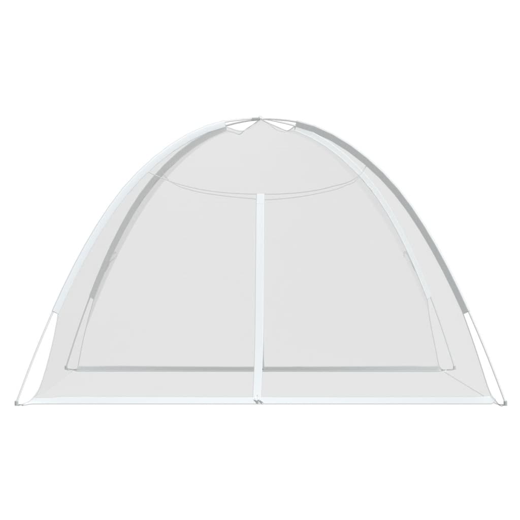 Mosquito Net Mongolia with Doors 220 Mesh White 200x200x130 cm