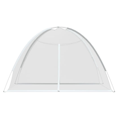 Mosquito Net Mongolia with Doors 220 Mesh White 200x200x130 cm