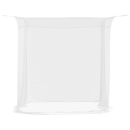 Hanging Mosquito Net 156 Mesh White 220x100x150 cm