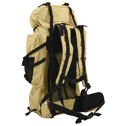 Hiking Backpack Khaki 60 L Oxford Fabric