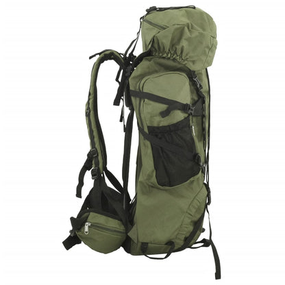 Hiking Backpack Army Green 80 L Oxford Fabric