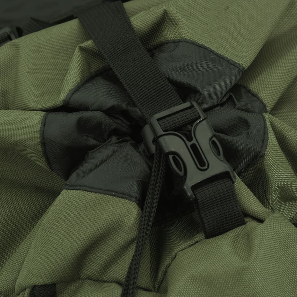 Hiking Backpack Army Green 80 L Oxford Fabric