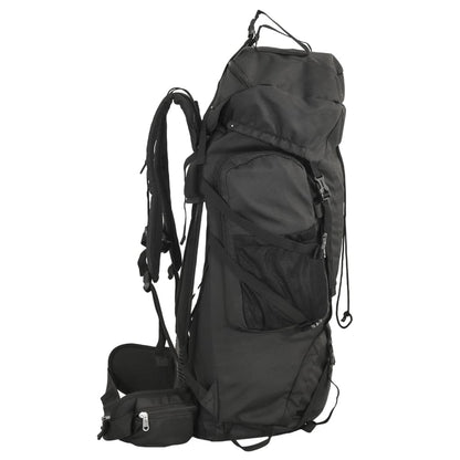 Hiking Backpack Black 100 L Oxford Fabric