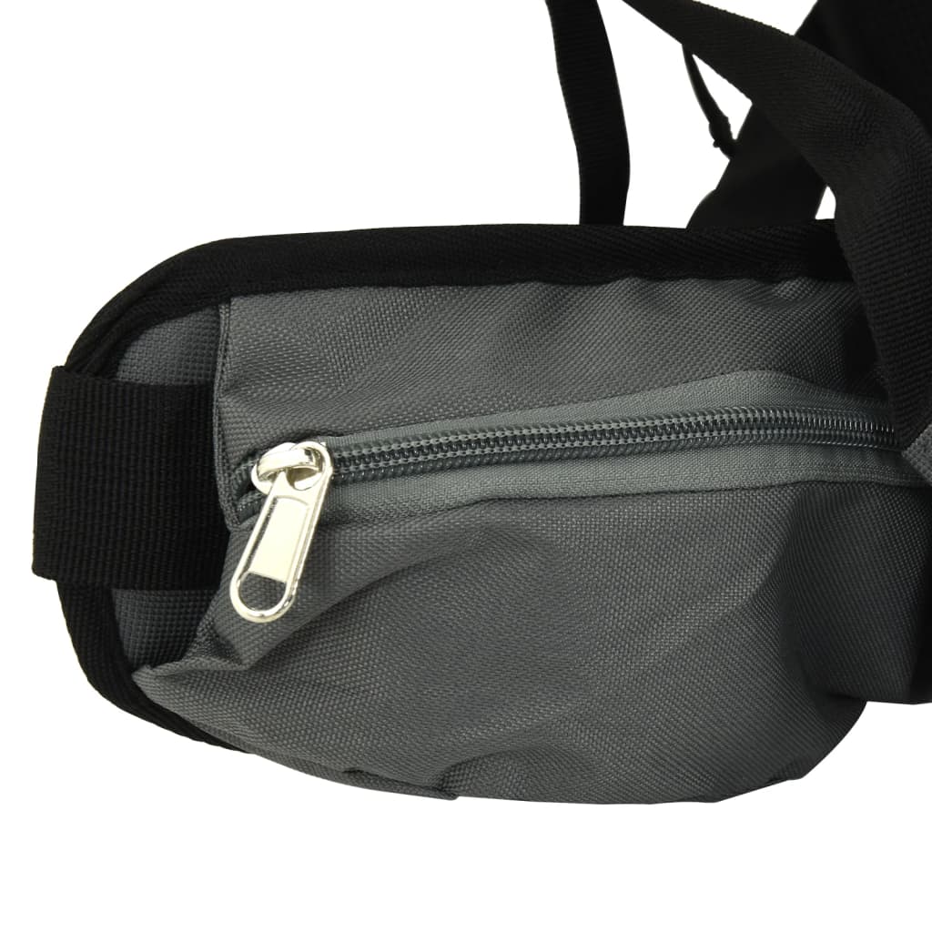 Hiking Backpack Grey 100 L Oxford Fabric