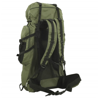 Hiking Backpack Army Green 100 L Oxford Fabric