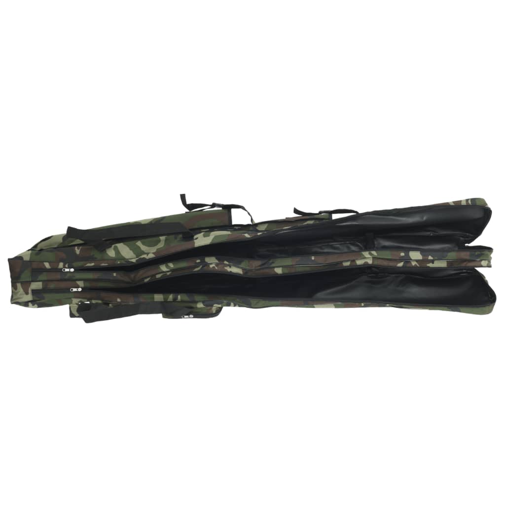 Fishing Rod Bag Green Camouflage 150 cm Oxford Fabric