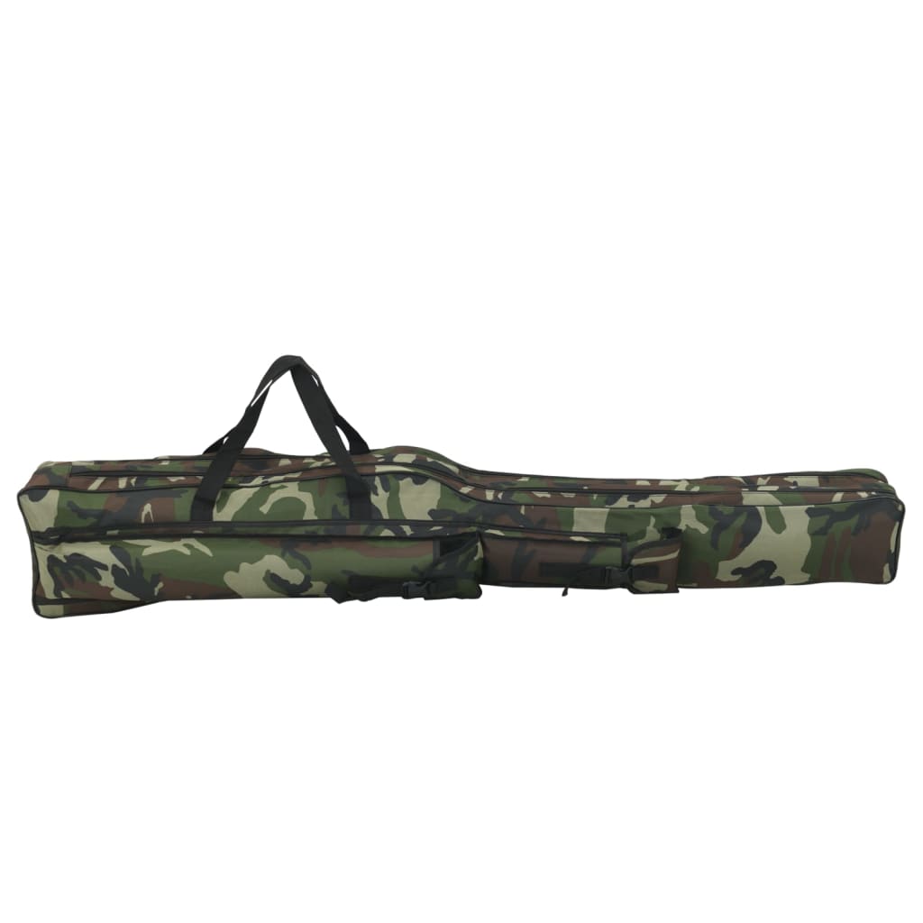 Fishing Rod Bag Green Camouflage 150 cm Oxford Fabric