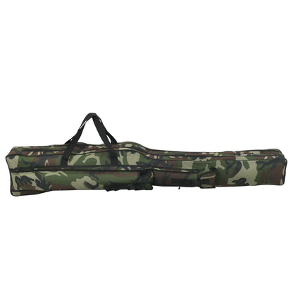 Fishing Rod Bag Green Camouflage 150 cm Oxford Fabric