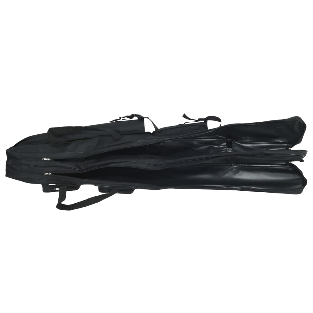 Fishing Rod Bag Black 160 cm Oxford Fabric