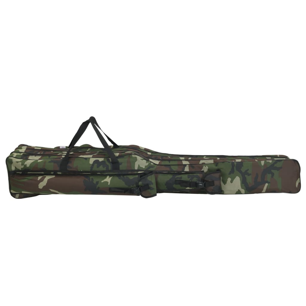 Fishing Rod Bag Green Camouflage 150 cm Oxford Fabric