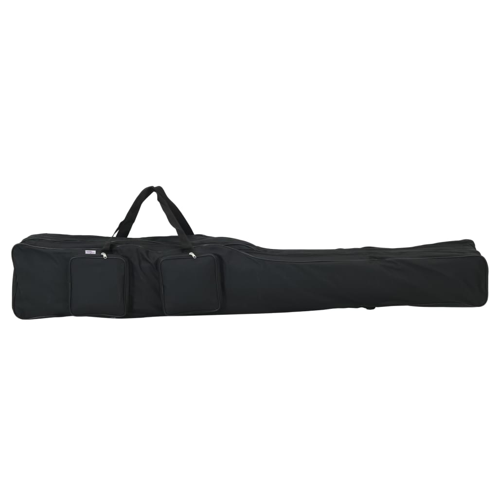 Fishing Rod Bag Black 160 cm Oxford Fabric