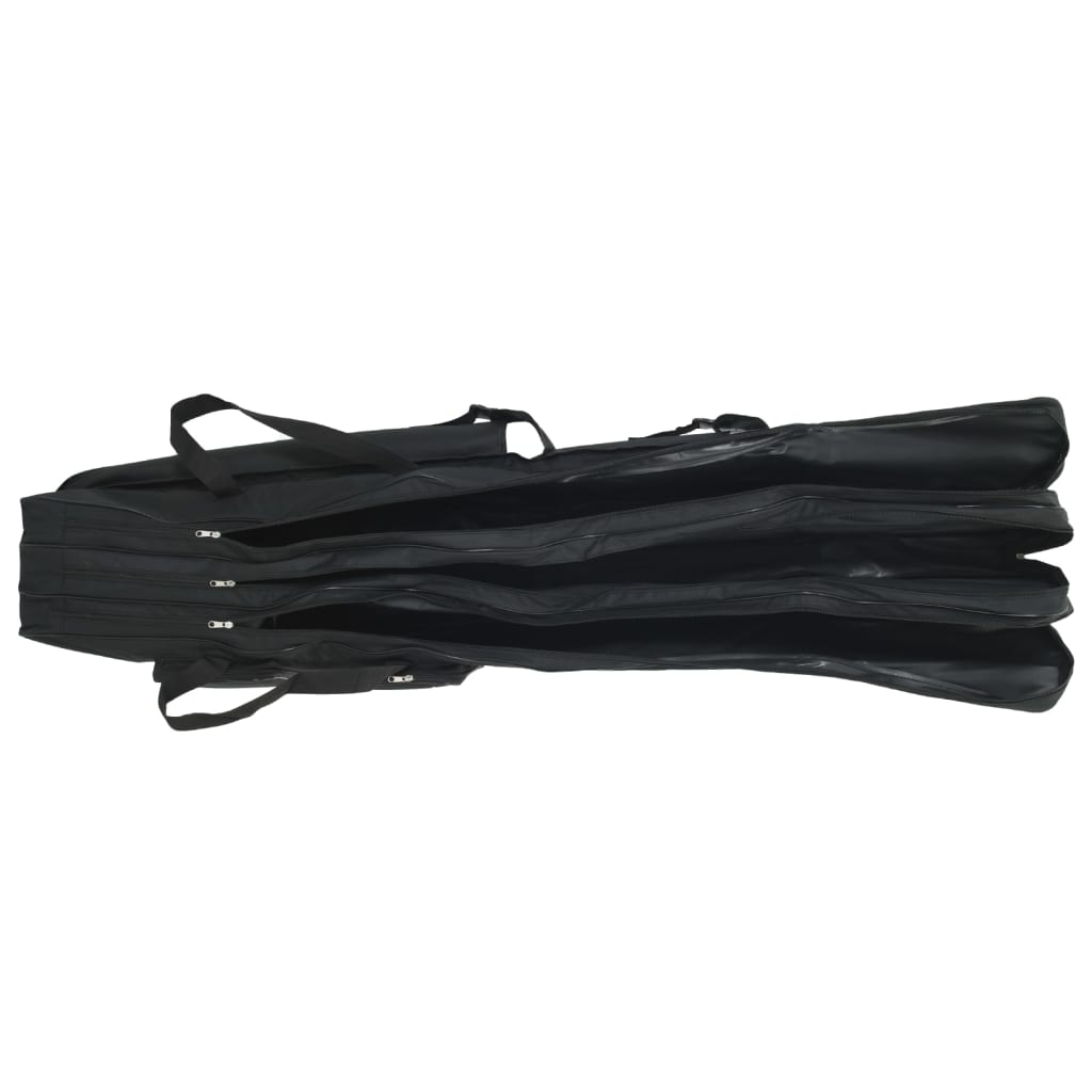 Fishing Rod Bag Black 160 cm Oxford Fabric