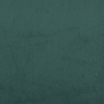 Bed Frame Dark Green 90x190 cm Single Velvet