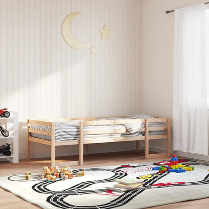 Kids' Bed Frame 90x190 cm Solid Wood Pine