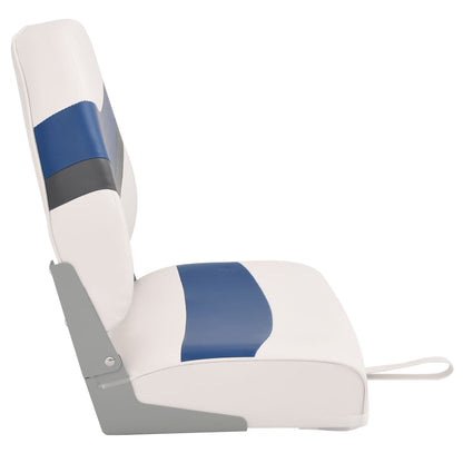 Boat Seat with High Back Foldable 44x38x55 cm