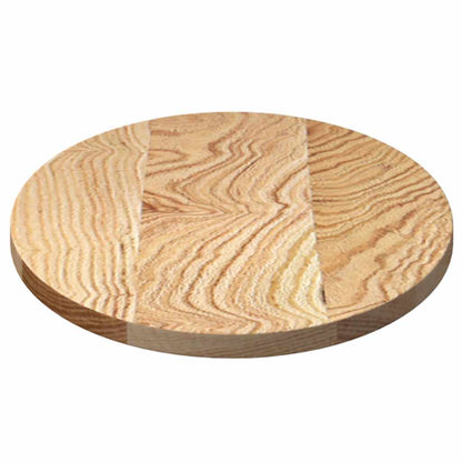 Table Top 80x40x2 cm Solid Wood Oak Oval