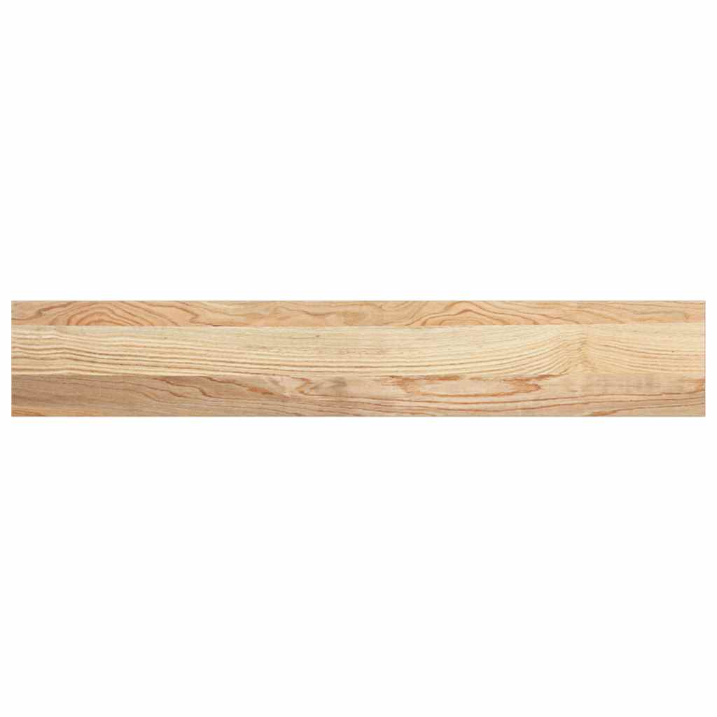 Window Sills 2 pcs Untreated 90x15x2 cm Solid Wood Oak