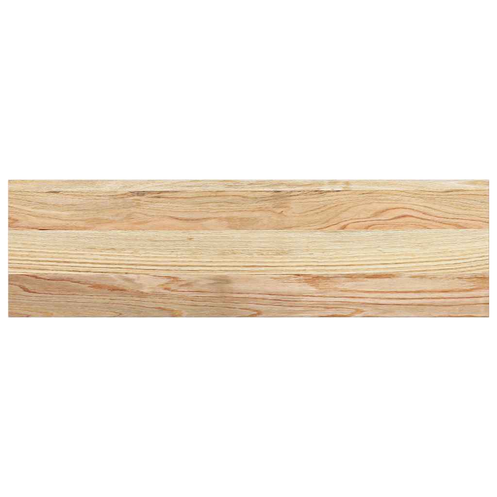 Window Sills 2 pcs Untreated 70x20x2 cm Solid Wood Oak