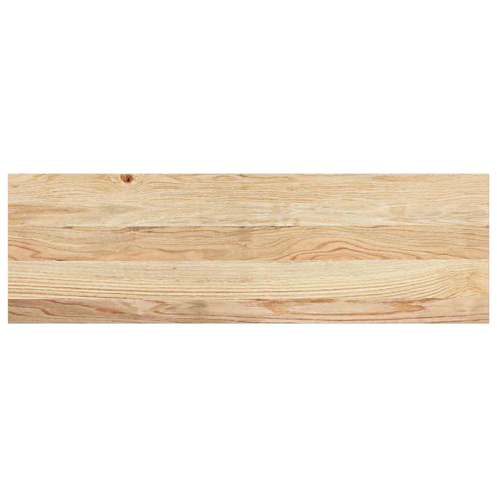 Window Sills 2 pcs Untreated 80x25x2 cm Solid Wood Oak