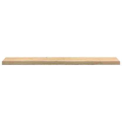 Window Sills 2 pcs Untreated 140x25x2 cm Solid Wood Oak