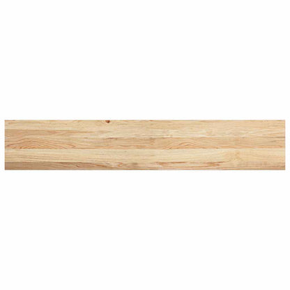 Window Sills 2 pcs Untreated 140x25x2 cm Solid Wood Oak