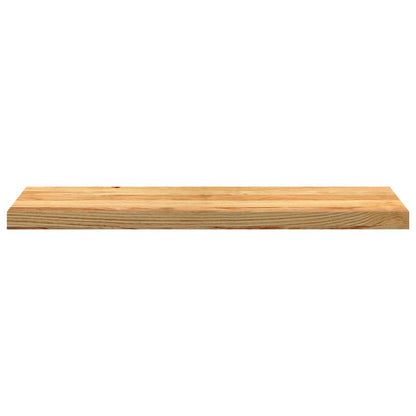 Window Sills 2 pcs Light Brown 90x25x2 cm Solid Wood Oak